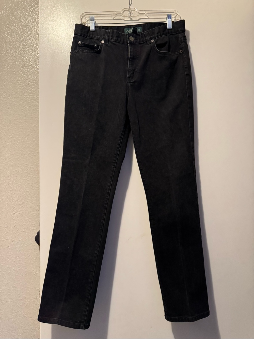 Ralph Lauren Black Straight-Leg Women’s Jeans
